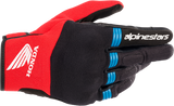 ALPINESTARS Honda Copper Handschuhe - Schwarz/Leuchtend Rot/Blau - 3XL 3568321-1317-3X