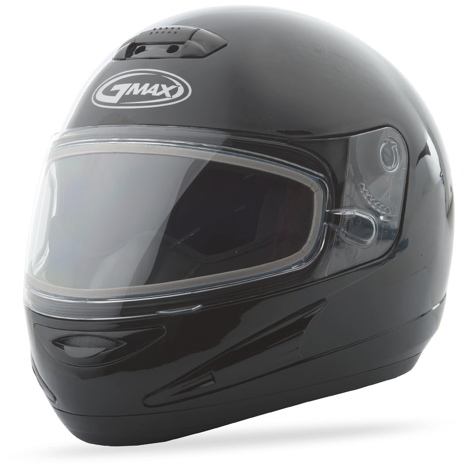 GMAX Gm-38s Full-Face Snow Helmet Black Md G238025