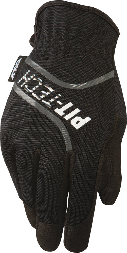 FLY RACING Pit Tech Lite Gloves Black Sz 7 365-04007