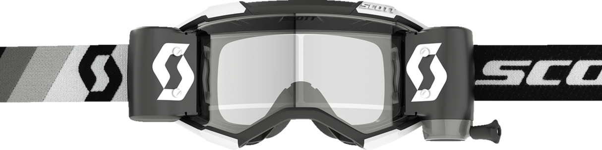 SCOTT Fury WFS Goggle - Premium Black/White - Clear 278596-7702113