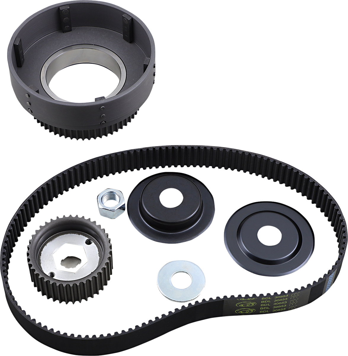 BELT DRIVES LTD. Belt Drive Kit - '55-Early '84 61-39SK-2