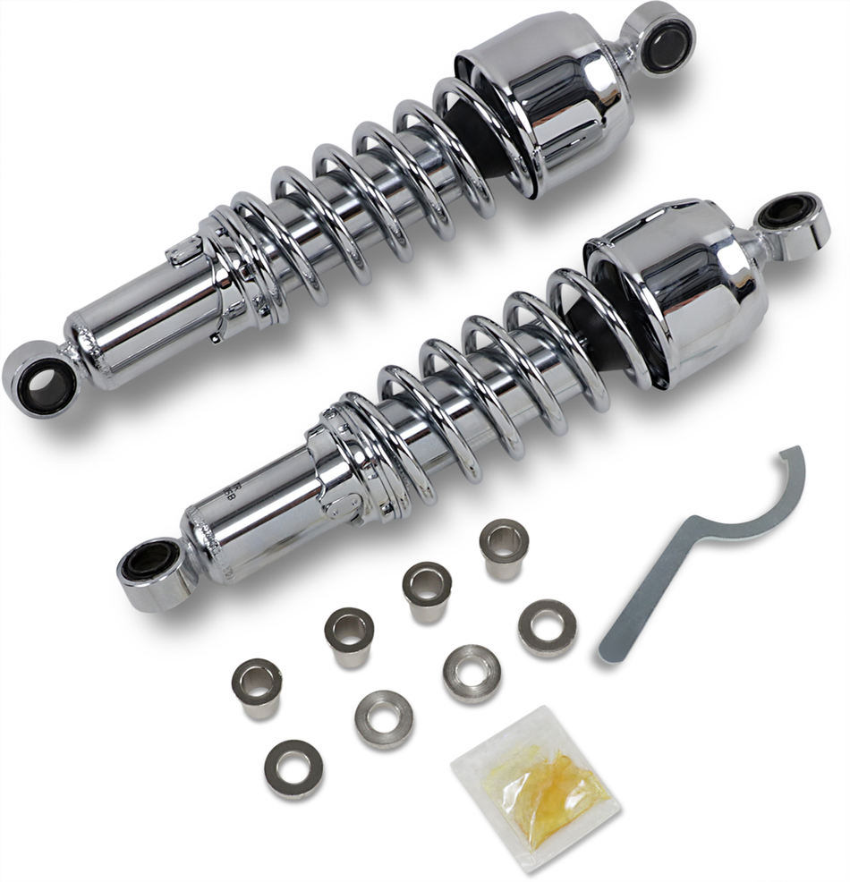 DRAG SPECIALTIES SHOCKS Replacement Shock Absorbers - Chrome - 12.5" C16-0132NU
