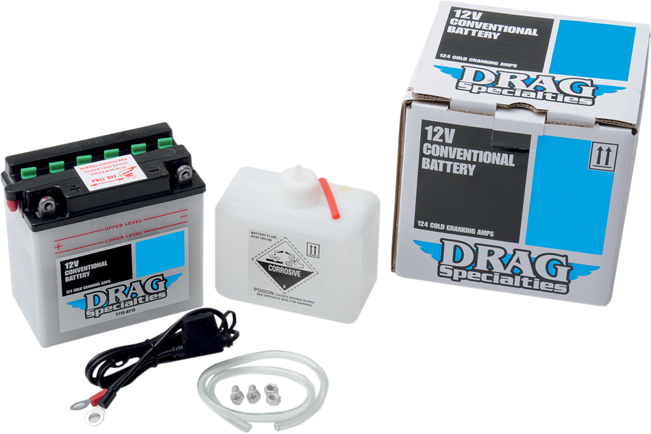 DRAG SPECIALTIES Battery Kit - CB7-A NO BATT TENDER CONNECTORS DB7-AFP
