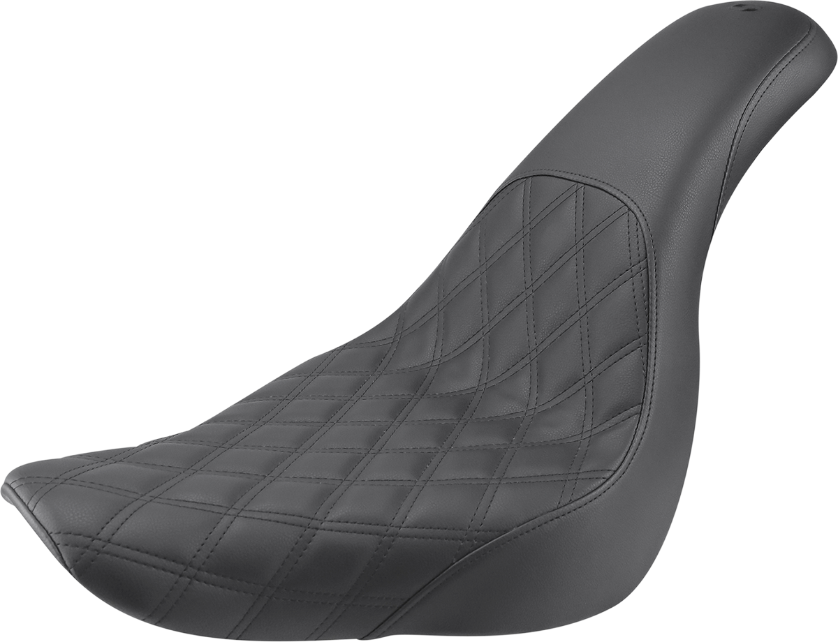 SADDLEMEN Profiler Seat - Front Lattice/Rear Smooth - Black 818-29-149