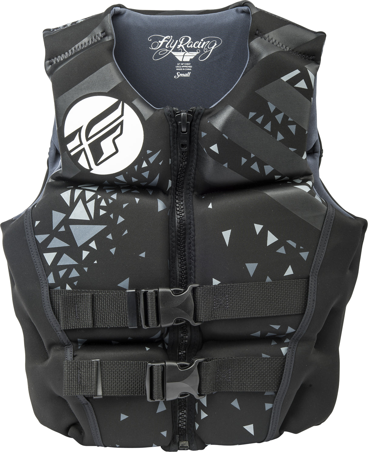 FLY RACING Womens Neoprene Life Jacket Black/Grey Xs 142424-700-810-18