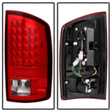 Spyder Dodge Ram 02-06 1500/Ram 2500/3500 03-06 LED Tail Light Red Clear ALT-YD-DRAM02-LED-RC 5002570