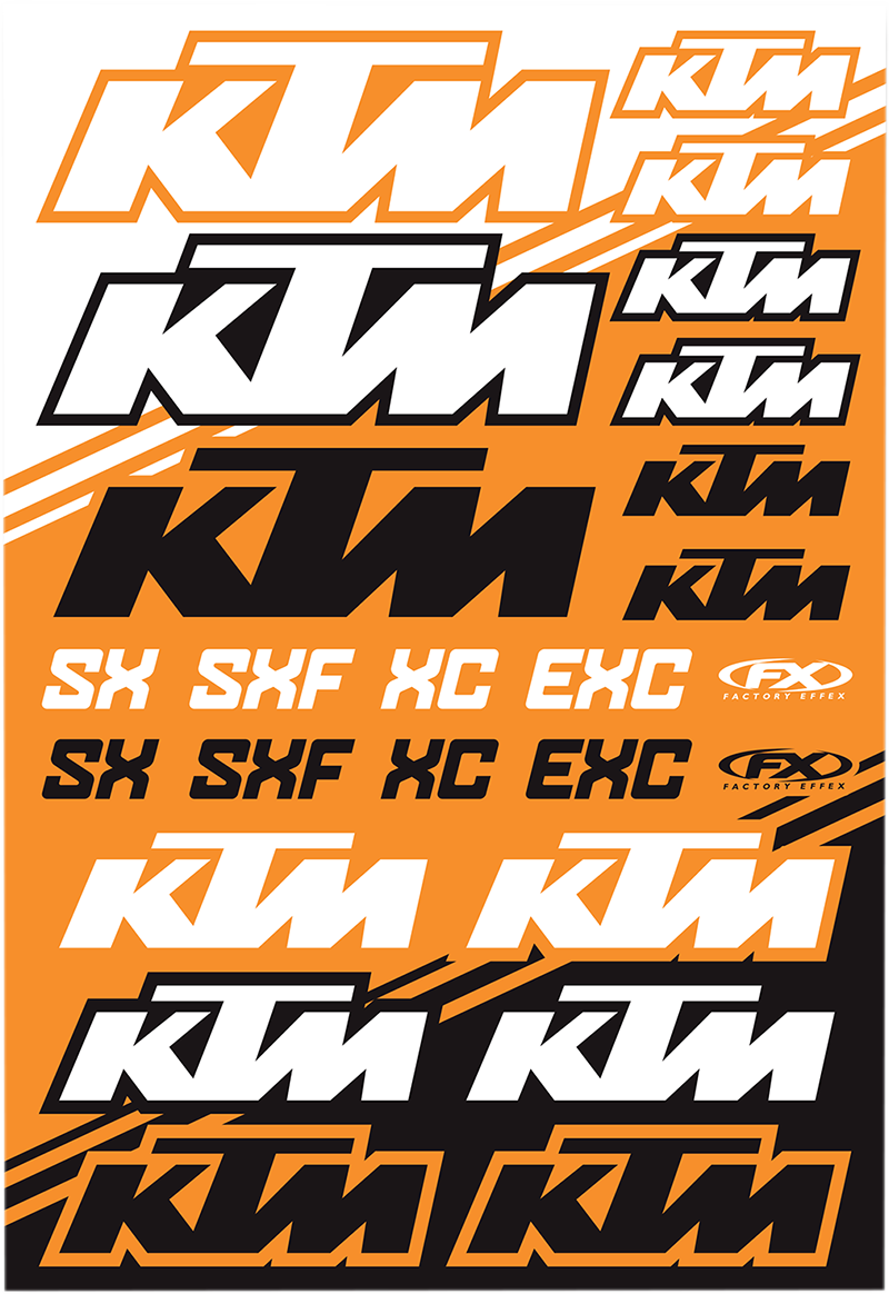 FACTORY EFFEX Decal Kit - KTM SX 22-68530
