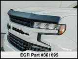 EGR 2019 Chevy 1500 Super Guard Hood Guard - Matte 301695