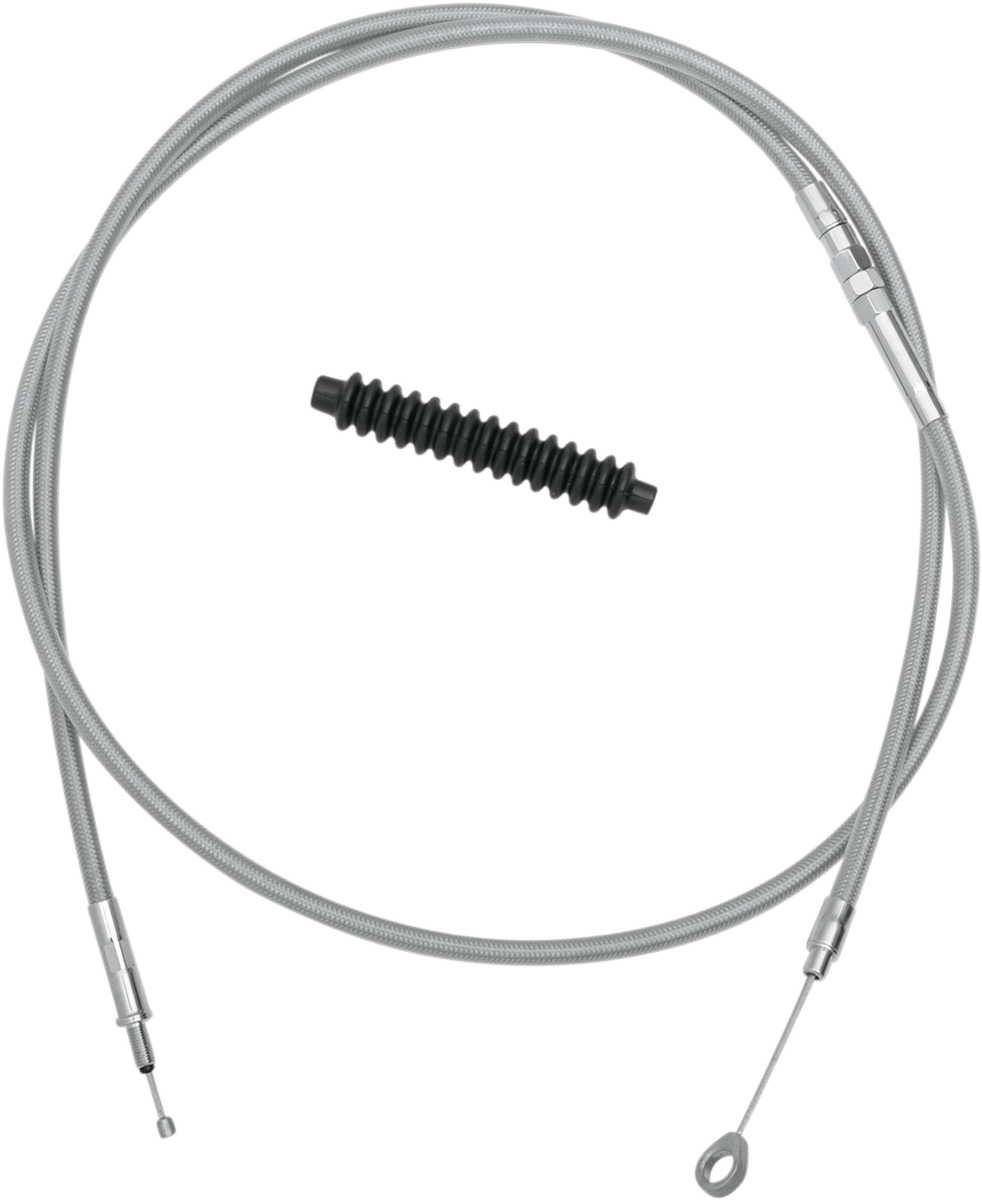 DRAG SPECIALTIES Clutch Cable - Braided 5322180HE