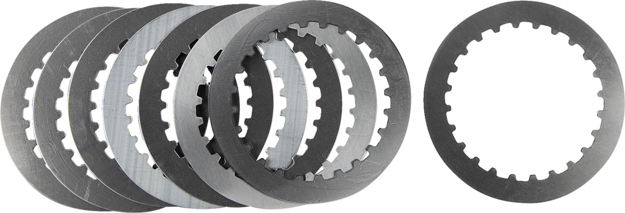 HINSON RACING Clutch Plate Kit - Steel - CRF250R/RX SP129-8-001