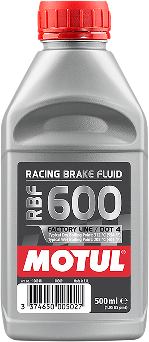 MOTUL RBF 600 Racing Brake Fluid - 16.9 U.S. fl oz. 100949