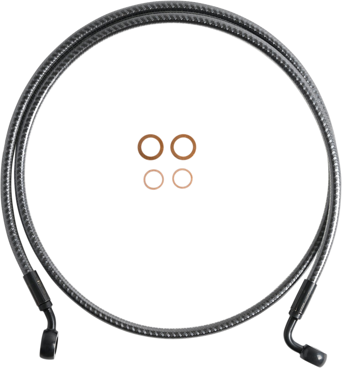 MAGNUM Brake Line - Front - 35/90 - 48" - KARBONFIBR 76148SW