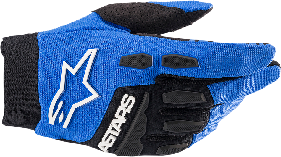 ALPINESTARS Full Bore Gloves - Blue/Black - Large 3563622-713-L