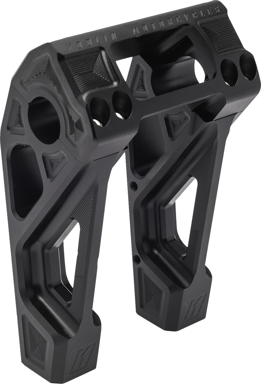 KODLIN MOTORCYCLE Risers - Fastback - 6" - Black K55123