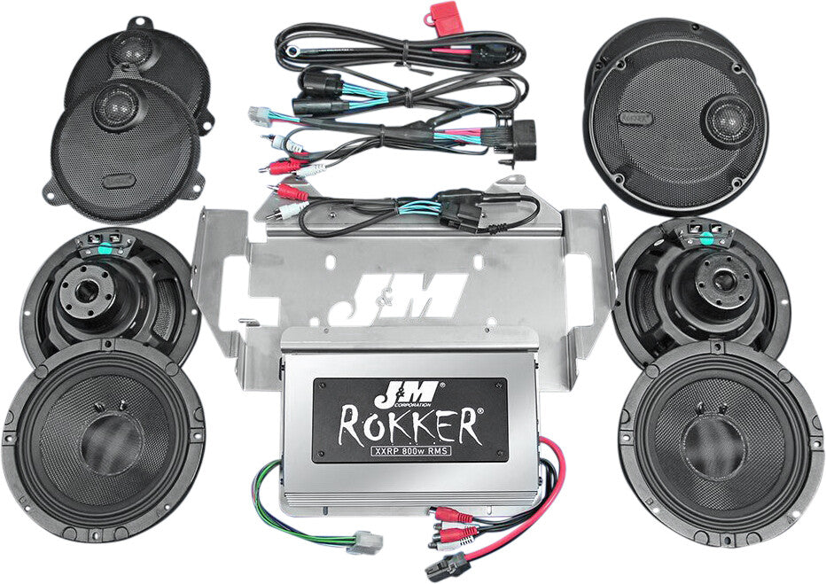 J&MRokker Xxr 800w 4-Sp/Amp Stg5 14-20 Cvo UltraXXRK-800SP4-14UL-CVO