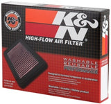 K&N Replacement Panel Air Filter for 2014-2015 Infiniti Q50 3.5L/3.7L V6 (2 Required) 33-5014