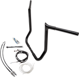 FAT BAGGERS INC. Handlebar Kit - Pointed Top - 16" - Black 909216-B