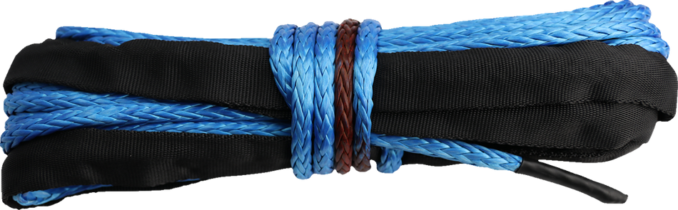 KFI PRODUCTS Cuerda para cabrestante - Sintética - Azul - 1/4" x 50' SYN25-B50