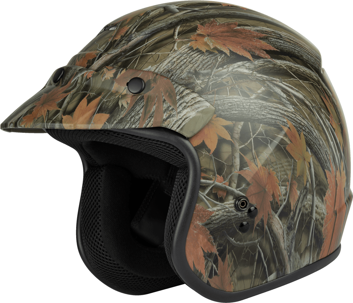 GMAX Of-2 Open-Face Helmet Leaf Camo Md G1021565