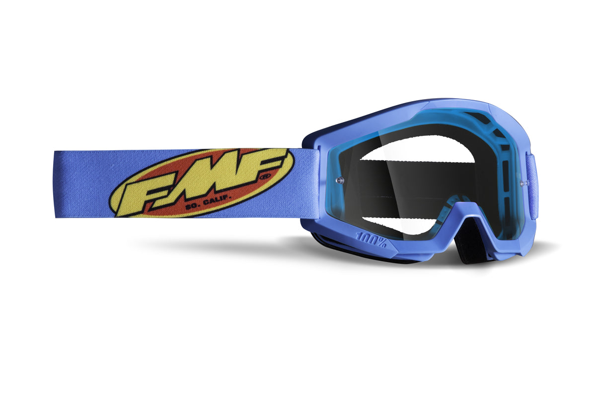 FMF VISION Powercore Goggle Core Cyan Clear Lens F-50050-00004