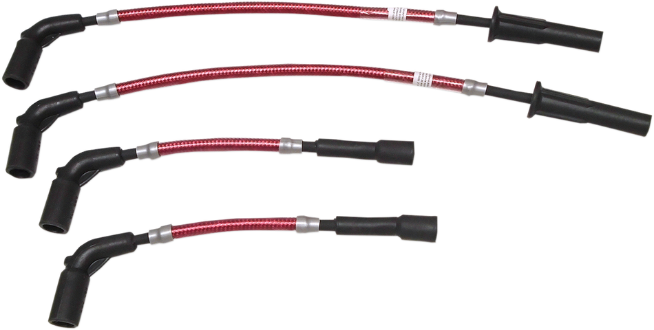 MAGNUM Spark Plug Wire Set - Red - Softail '18+ 3047T