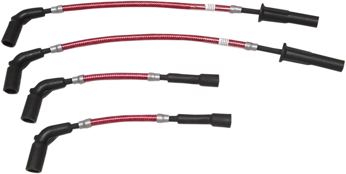 MAGNUM Spark Plug Wire Set - Red - Softail '18+ 3047T