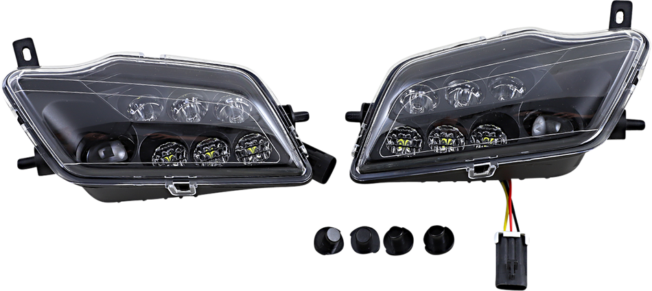 MOOSE UTILITY LED Headlight - Pioneer - Clear 400-1207-PU