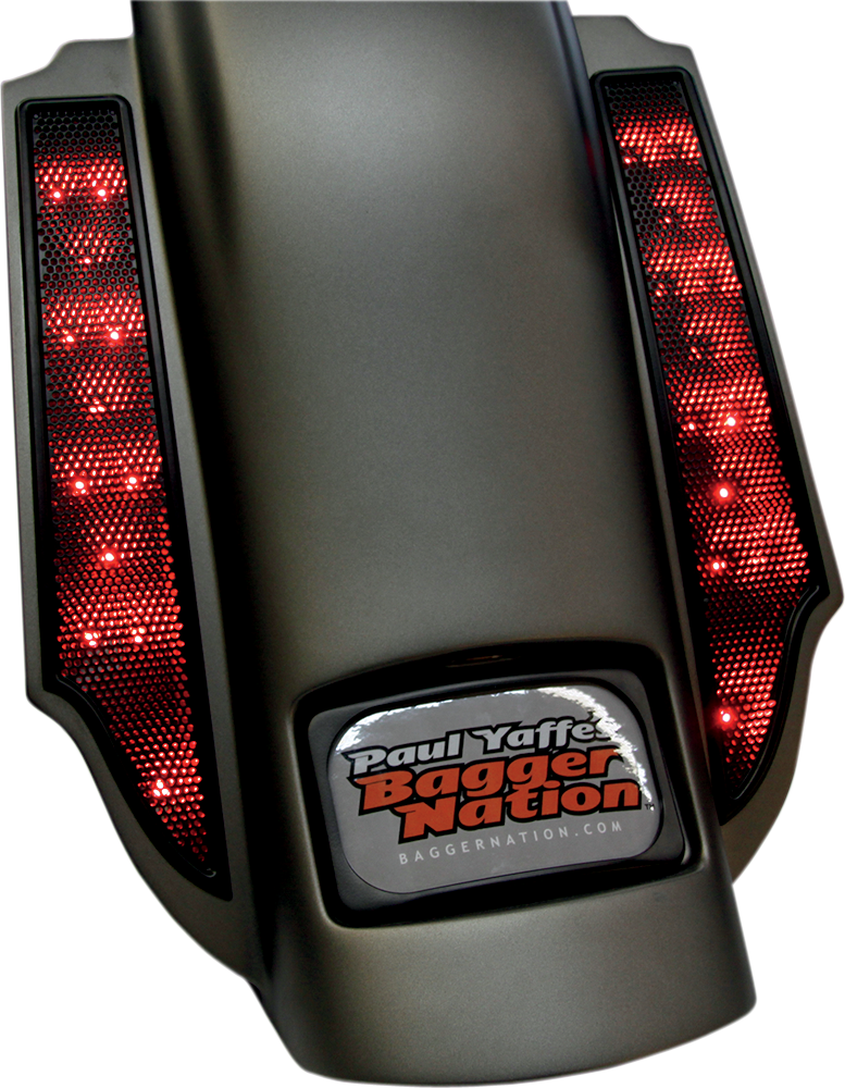 PAUL YAFFE BAGGER NATION Super Bright LED Lights - Red PYO:SBR