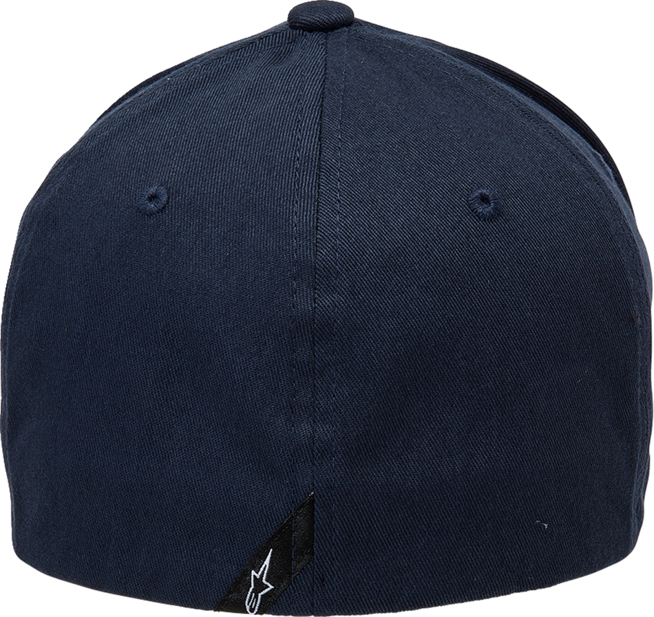 ALPINESTARS Linear Hat - Navy/Red - Small/ Medium 1230810057030SM