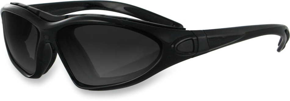BOBSTER Road master Gafas de sol convertibles - Negro brillante BDG001 