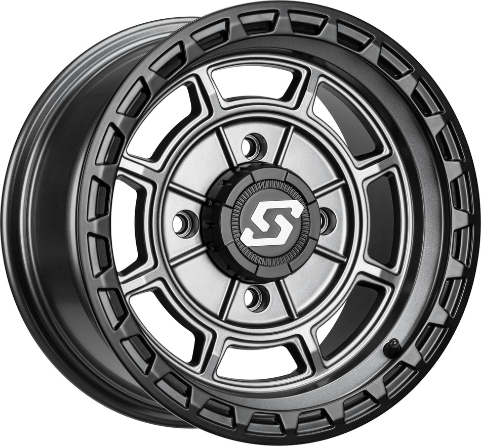 SEDONA Rift Wheel 14x7 4/156 5+2 (+10mm) Carbon Grey A22CG-47056+10S