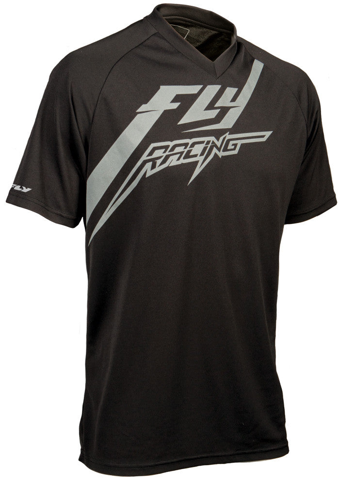 FLY RACING Action Tee Black/Grey L 352-0410L