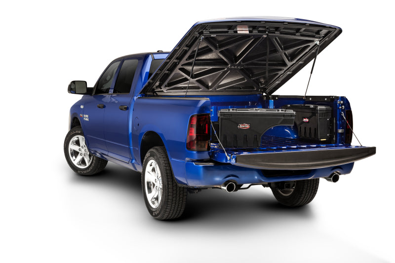 UnderCover 07-18 Chevy Silverado 1500 (19 Legacy) Drivers Side Swing Case - Black Smooth SC100D