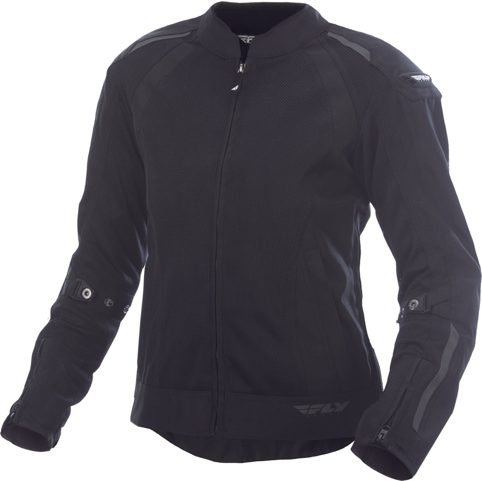 FLY RACING Women's Coolpro Mesh Jacket Black Lg 477-8050-4