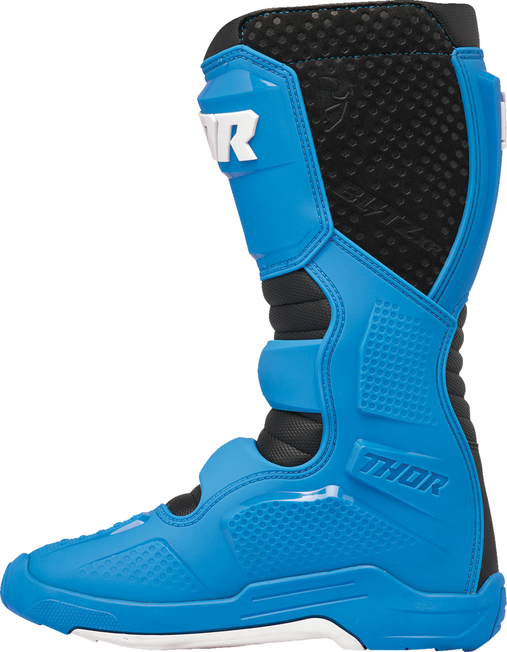 THOR Blitz XR Stiefel - Blau/Schwarz - Größe 7 3410-3082 