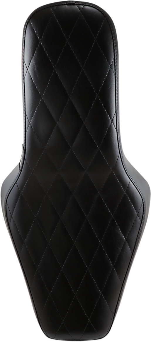 LE PERA Cobra Full-Length Seat - Diamond - Black LK-076DM