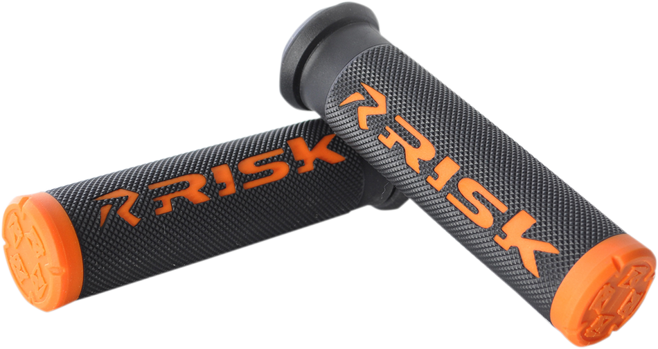 RISK RACING Grips - Fusion 2.0 - ATV - Orange 292