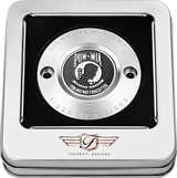 FIGURATI DESIGNS Timing Cover - 2 Hole - POW MIA - Stainless Steel FD50-TC-2H-SS