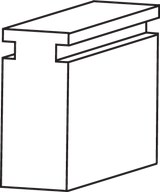 GARLAND Tunnel Wear Strip - Ski-Doo 04A-50001-00-01