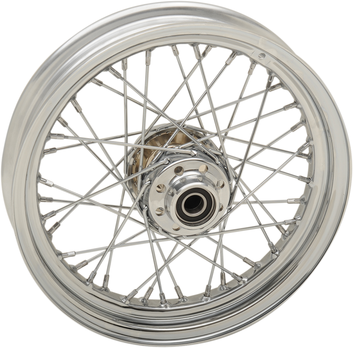 DRAG SPECIALTIES Front Wheel - Single Disc/No ABS - Chrome - 16"x3.00" - '07-'17 FLST 64545A