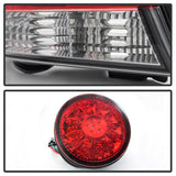 Spyder 01-03 Lexus IS300 LED Tail Lights - Red Clear ALT-YD-LIS300-LED-SET-RC 5085061