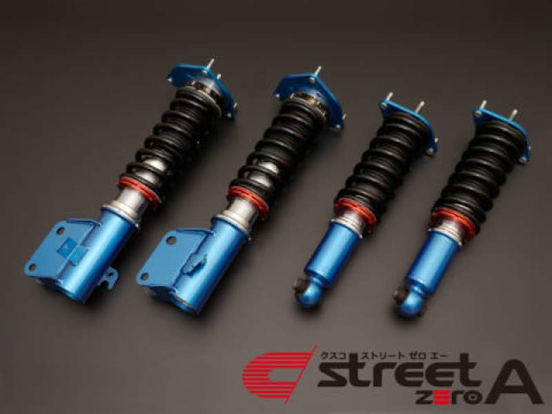 Cusco Coilovers Street Zero A Front -Pillow / Rear -Rubber Upper 2015+ WRX STI ONLY 6A1 61N CN