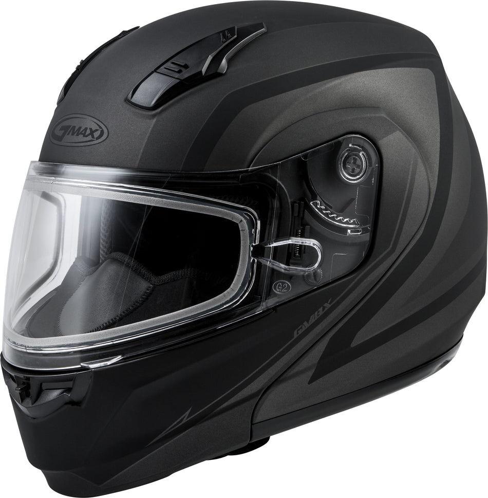 GMAX Md-04s Modular Docket Snow Helmet Matte Dark Sil/Black Xs G2042233