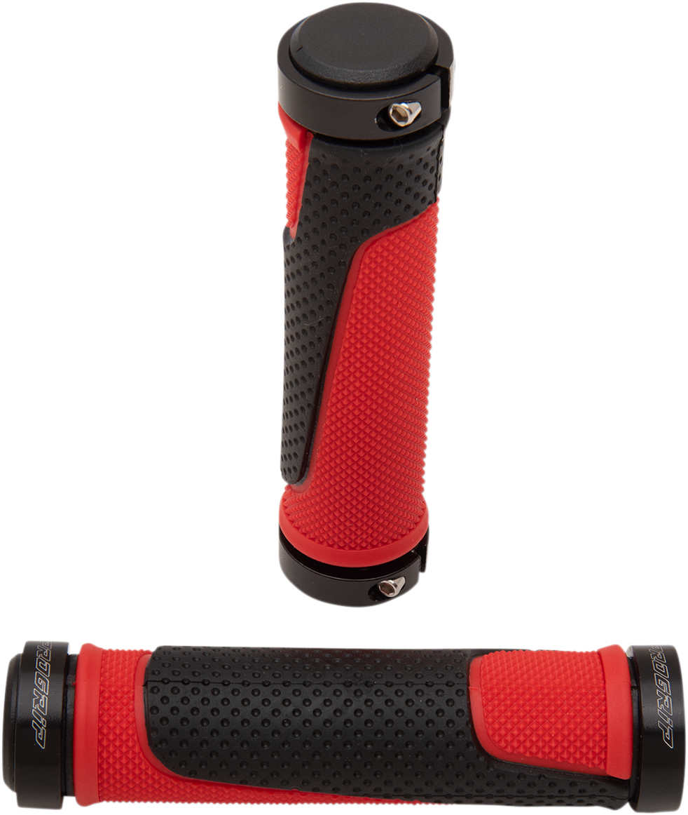 PRO GRIP Grips - Locking - 997 - Red/Black PA099722RO02