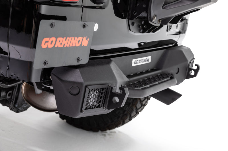 Go Rhino 18-20 Jeep Wrangler JL/JLU Rockline Rear Stubby Bumper 371100T