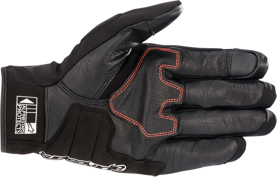 ALPINESTARS Honda SMX Z Drystar® Gloves - Black/Bright Red - Small 3527321-1303-S