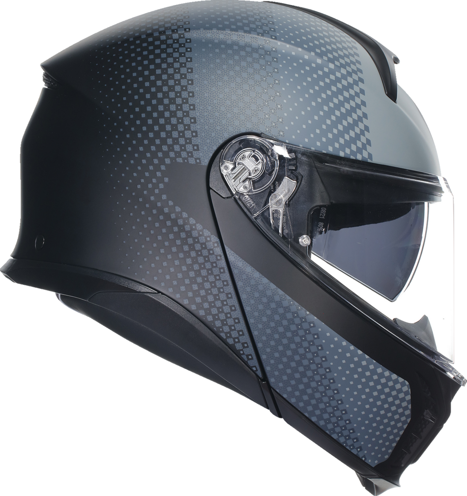 AGV Tourmodular Helmet - Textour - Matte Black/Gray - Medium 211251F2OY100M 0100-2416