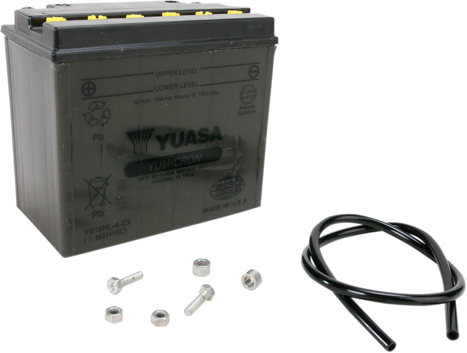 YUASA Battery - YB16HL-A-CX YUAM2H16C