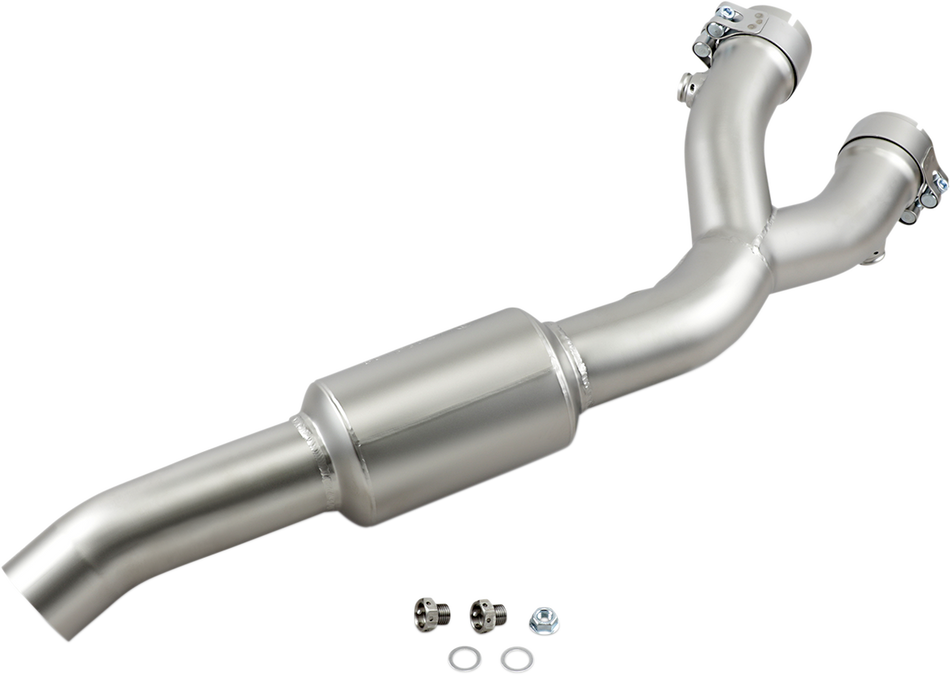 LEOVINCE Link Pipe - FZ-10 ACT FOR 17 FZ-10 8082
