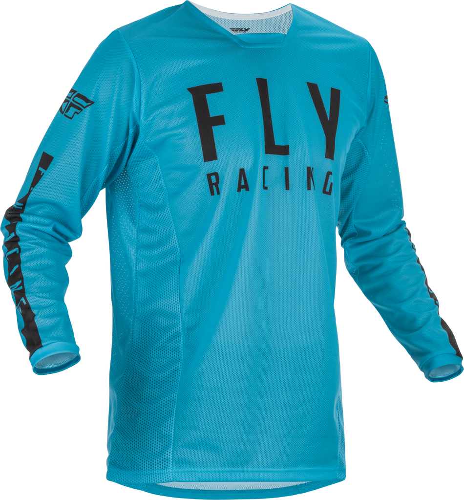 FLY RACING Youth Kinetic Mesh Jersey Blue/Black Yl 375-312YL
